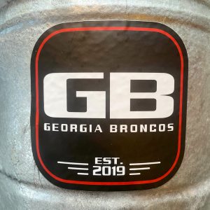 Georgia Broncos Sticker