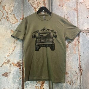 Georgia Broncos Men's Green 1st Gen T-Shirt