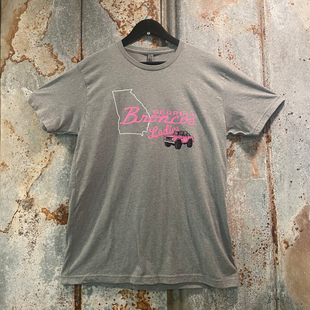 Georgia Broncos Gray LoGB Unisex T-Shirt